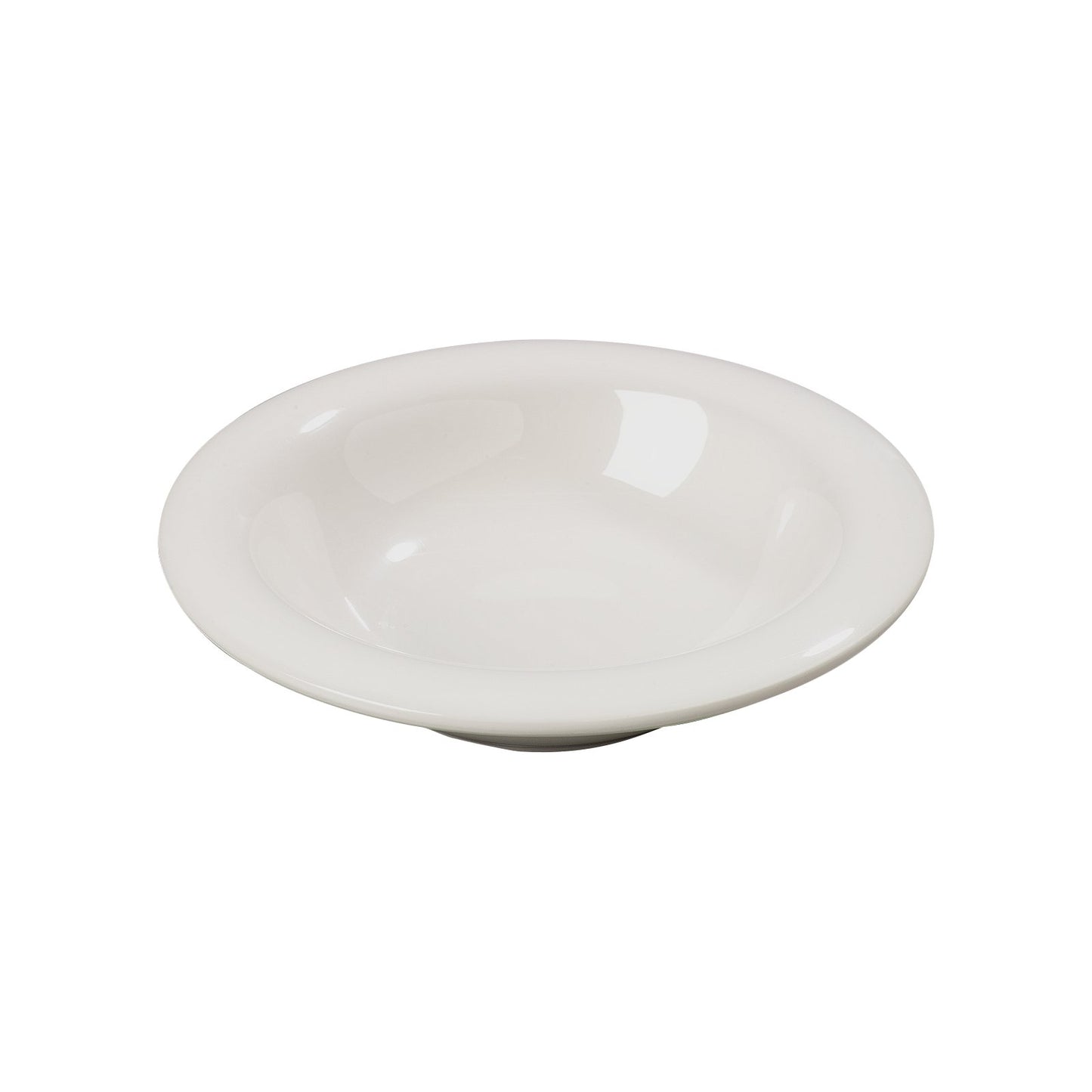 Carlisle 3304042 8 oz Bone Sierrus Melamine Rimmed Bowl