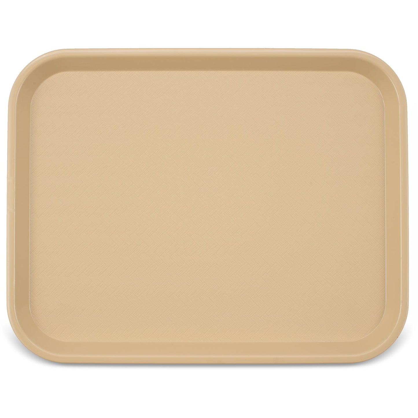 Carlisle CT141806 14" x 18" Beige Cafe Fast Food Cafeteria Tray