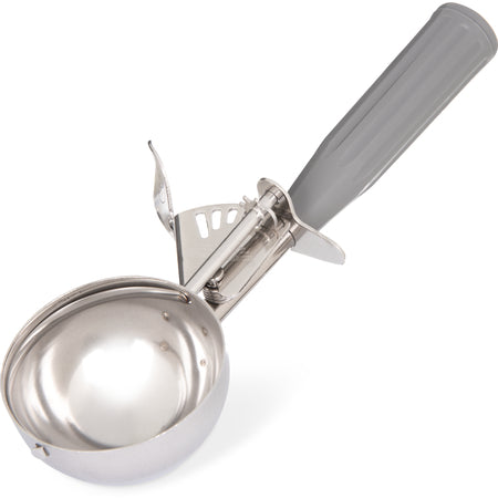 Carlisle 60300-8 4 oz #8 Gray 18-8 Stainless Steel Disher Scoop