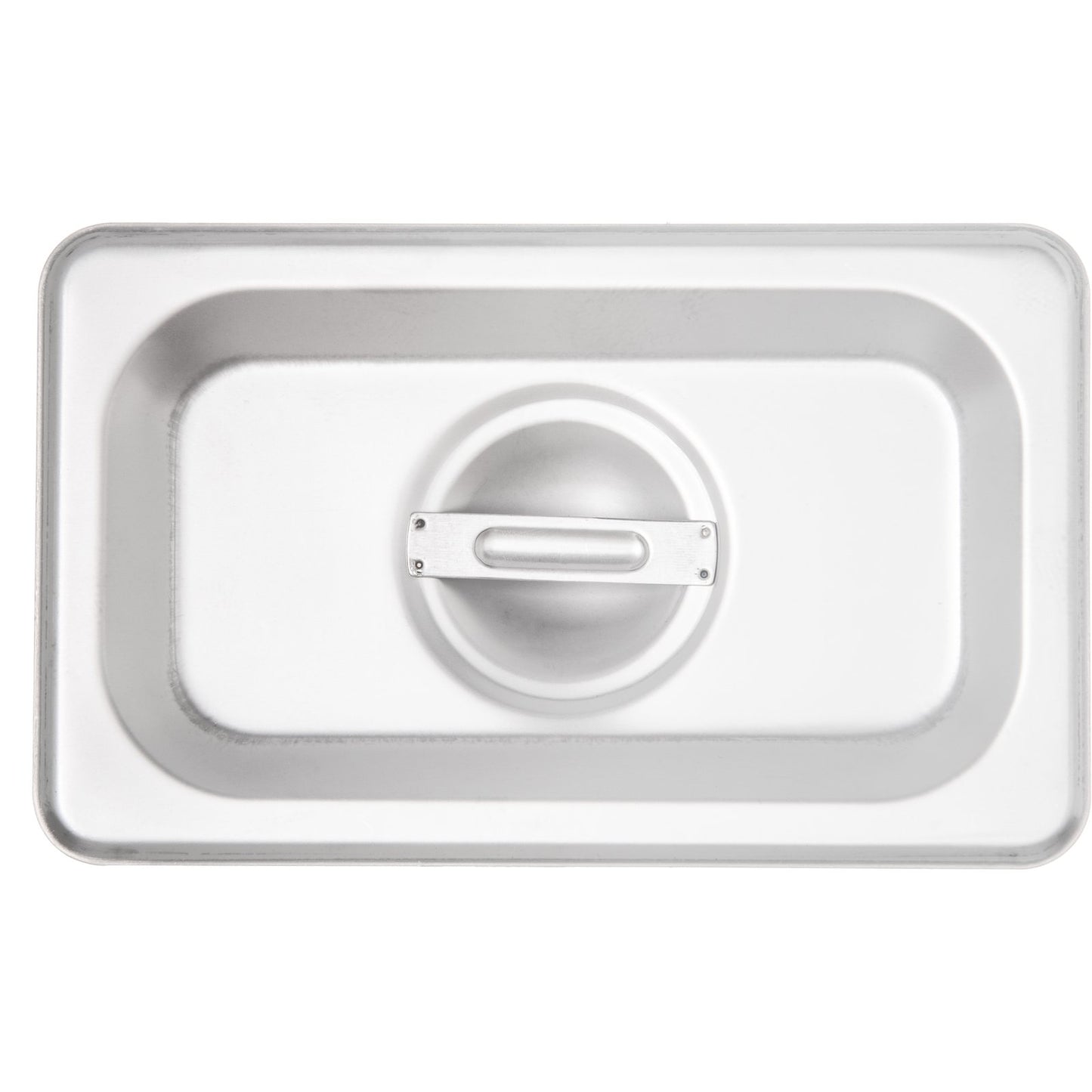 Carlisle 607190C 1/9 Size Stainless Steel DuraPan Steam Table Hotel Pan Handled Cover