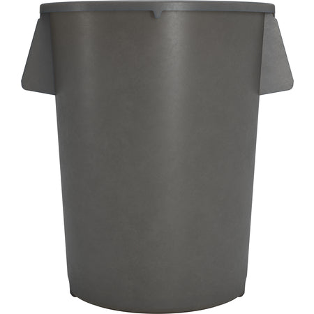 Sparta 84105523 55 Gallon Gray Round Polyethylene Bronco Waste Bin Trash Container