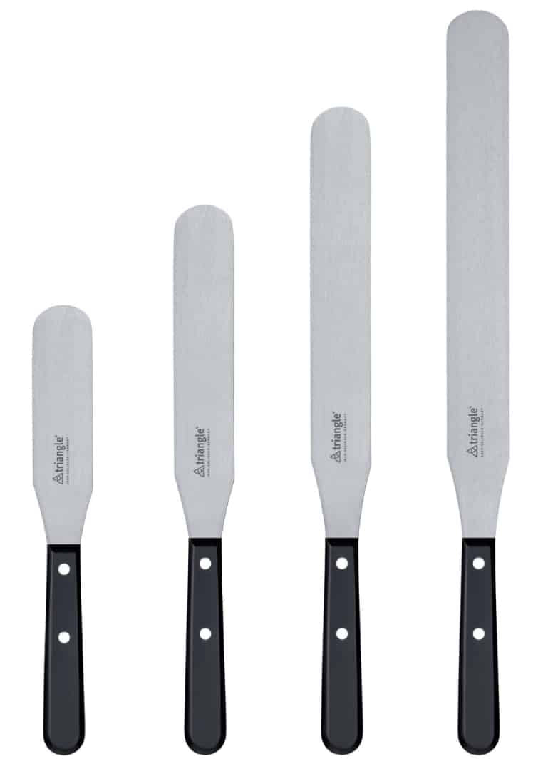 Triangle 7351120 8" Professional Spatula, Cranked