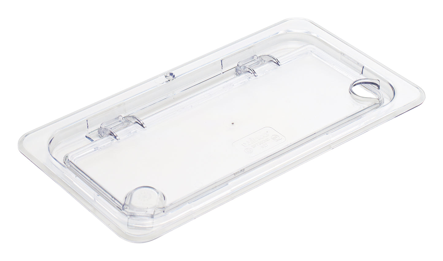 Winco SP7300H 1/3 Size Clear Hinged Lid Cover for SP7302/7304/7306/7308