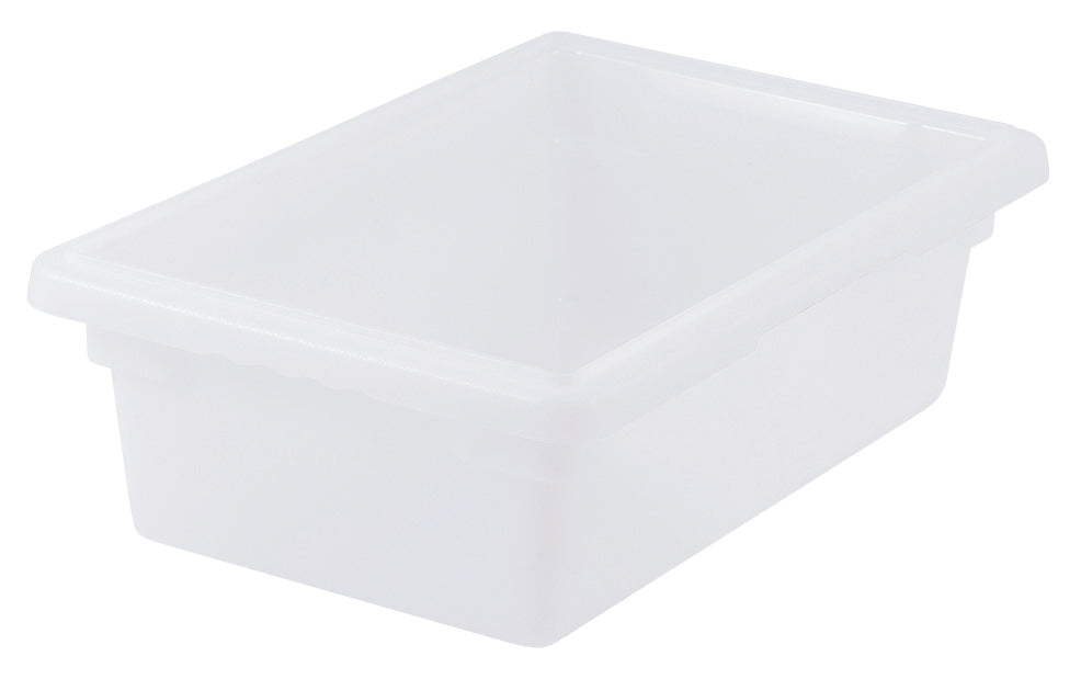 Winco PFHW-6 18" x 12" x 6" White Polypropylene Food Storage Box