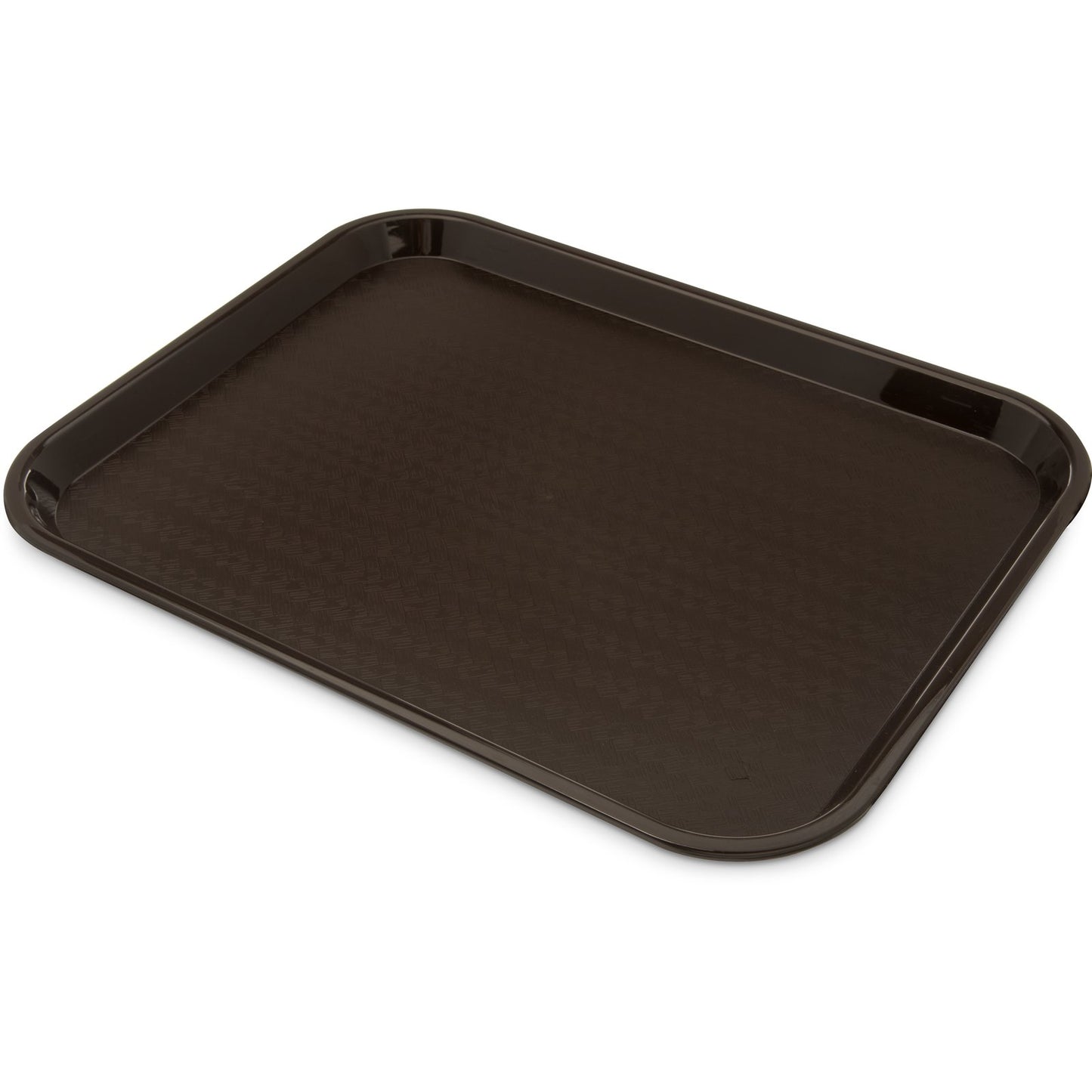 Carlisle CT141869 14" x 18" Chocolate Cafe Fast Food Cafeteria Tray