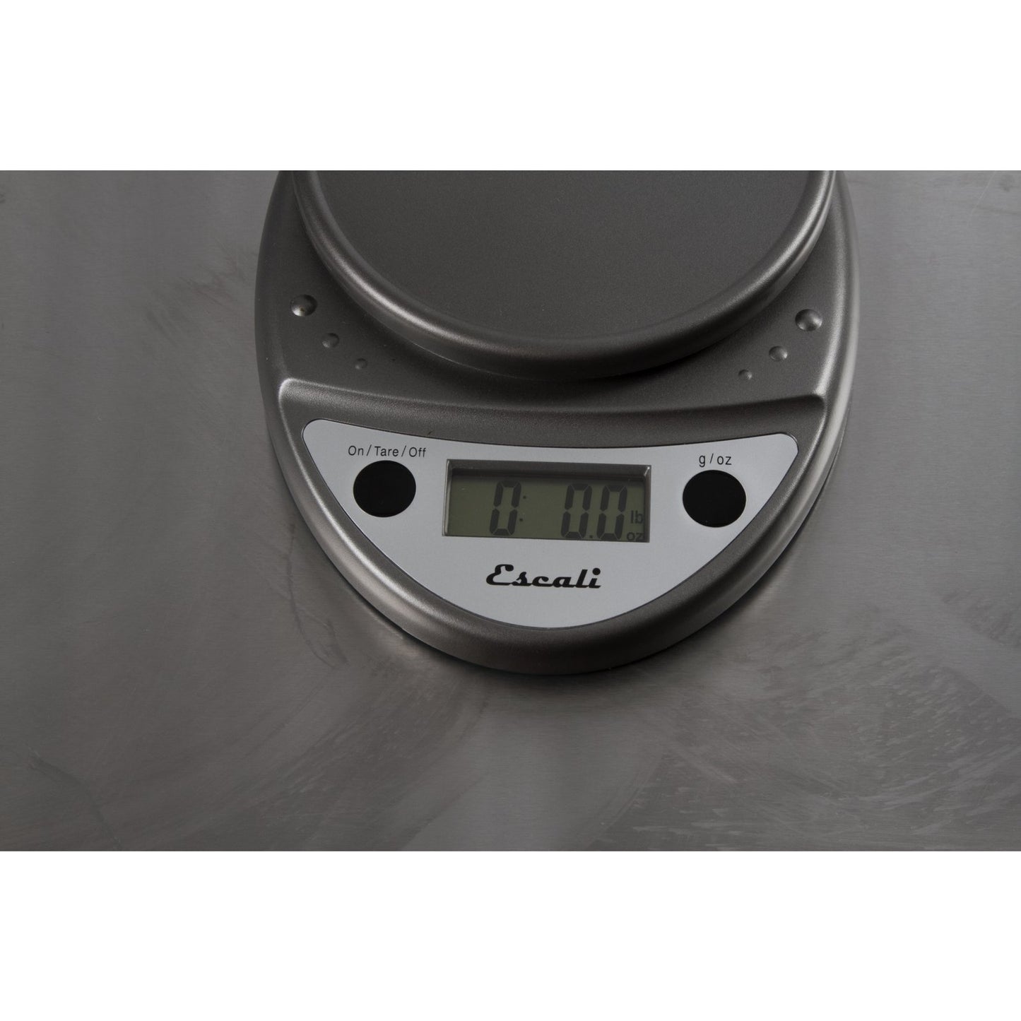 San Jamar SCDG11M 11 lb/5 kg Gray Digital Scale - Metallic
