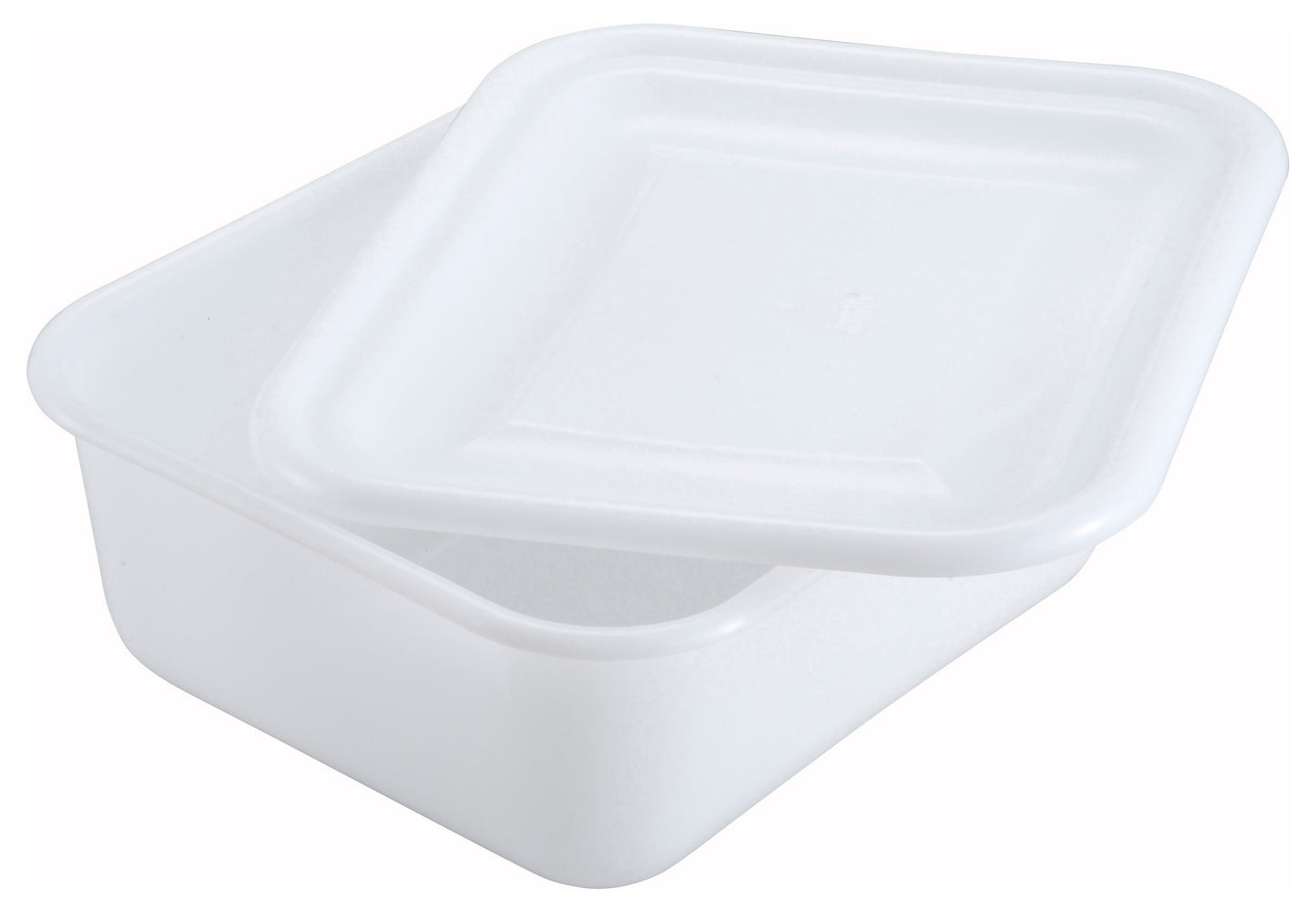 Winco PL-MB White Polypropylene Mini Bin