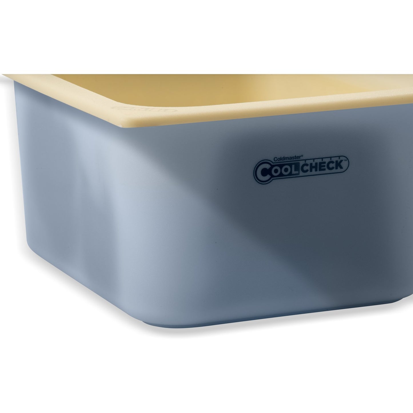 Carlisle DXCM1101C1402 6 Qt 1/2 Size White Coldmaster CoolCheck Food Pan