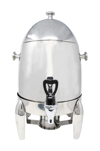 Omcan 46449 12 L / 12.68 Qt Coffee Urn with Chrome Legs