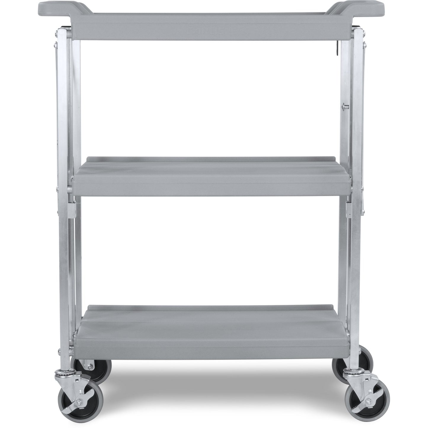 Carlisle SBC152123 15" x 21" Gray Polyethylene Fold 'N Go Cart