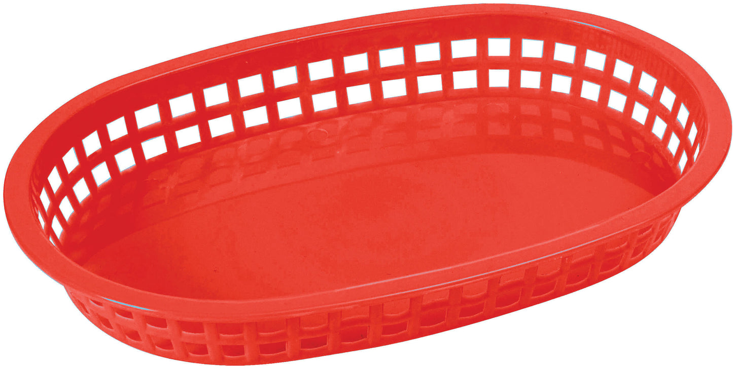 Winco PLB-R Red Platter Baskets