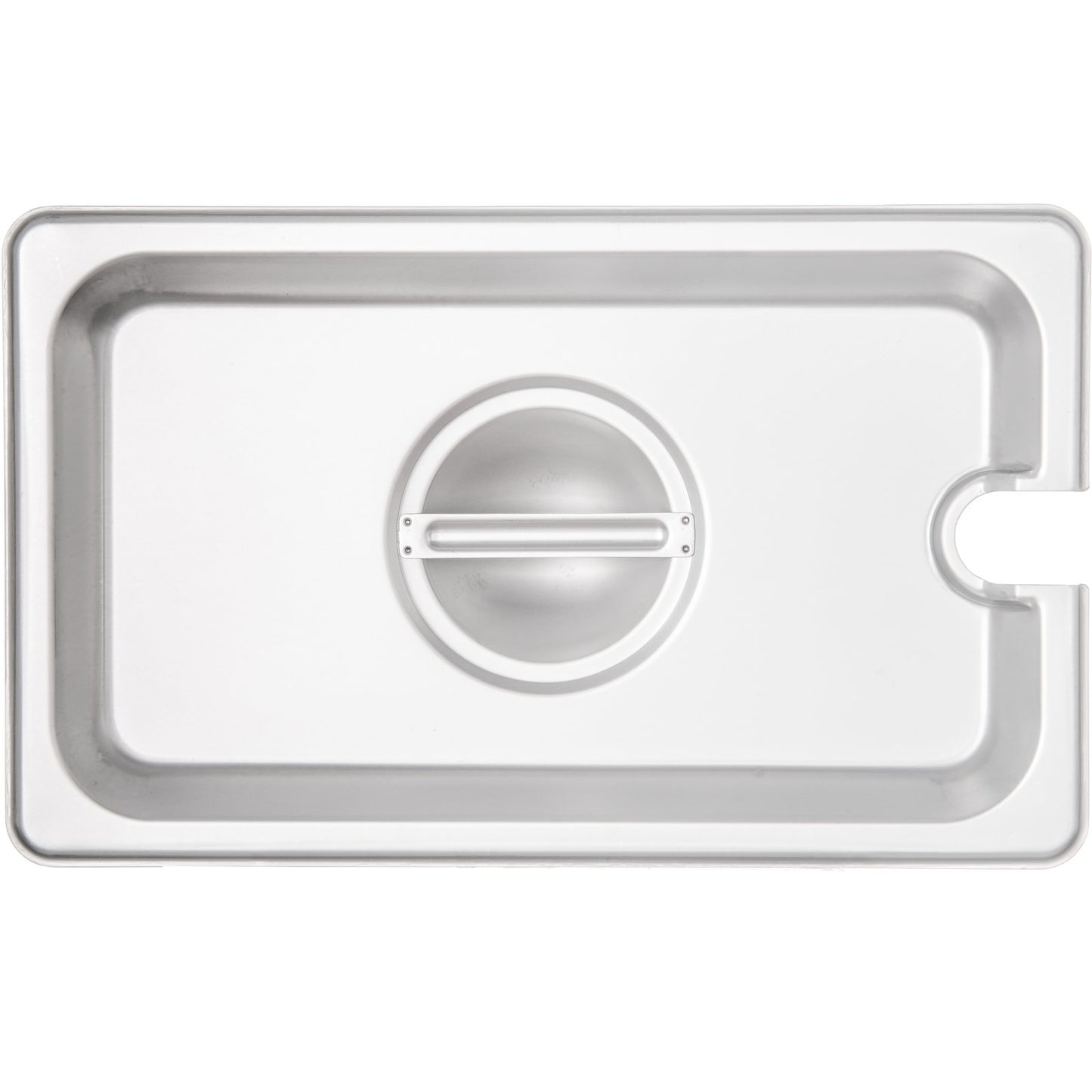 Carlisle 607140CS 1/4 Size Stainless Steel DuraPan Hotel Pan Slotted Handled Cover