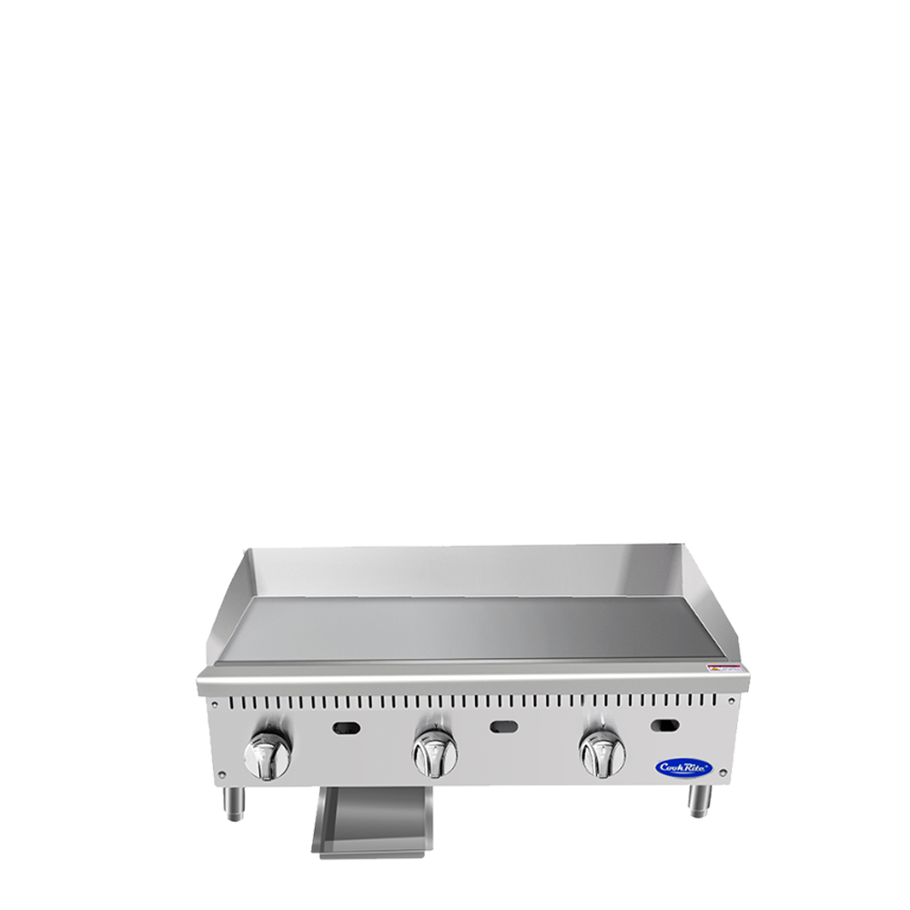 Atosa ATMG-36-LP 36" Liquid Propane Gas Heavy Duty Manual Griddle