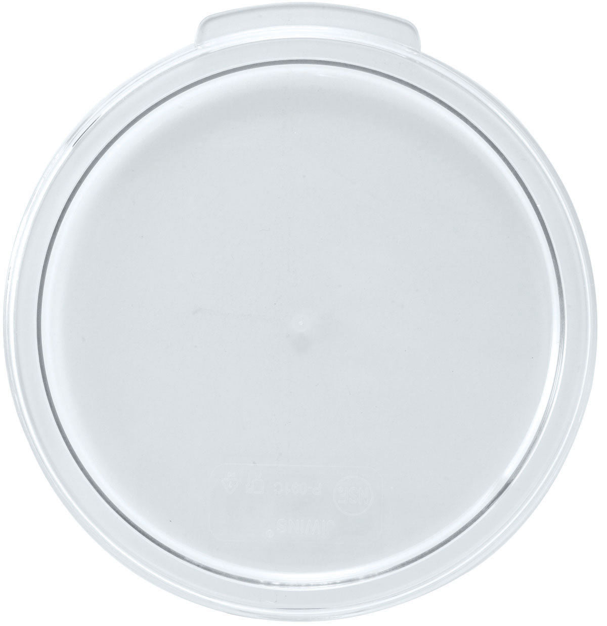 Winco PTRC-68C Translucent Polypropylene Cover for PTRC-6/8