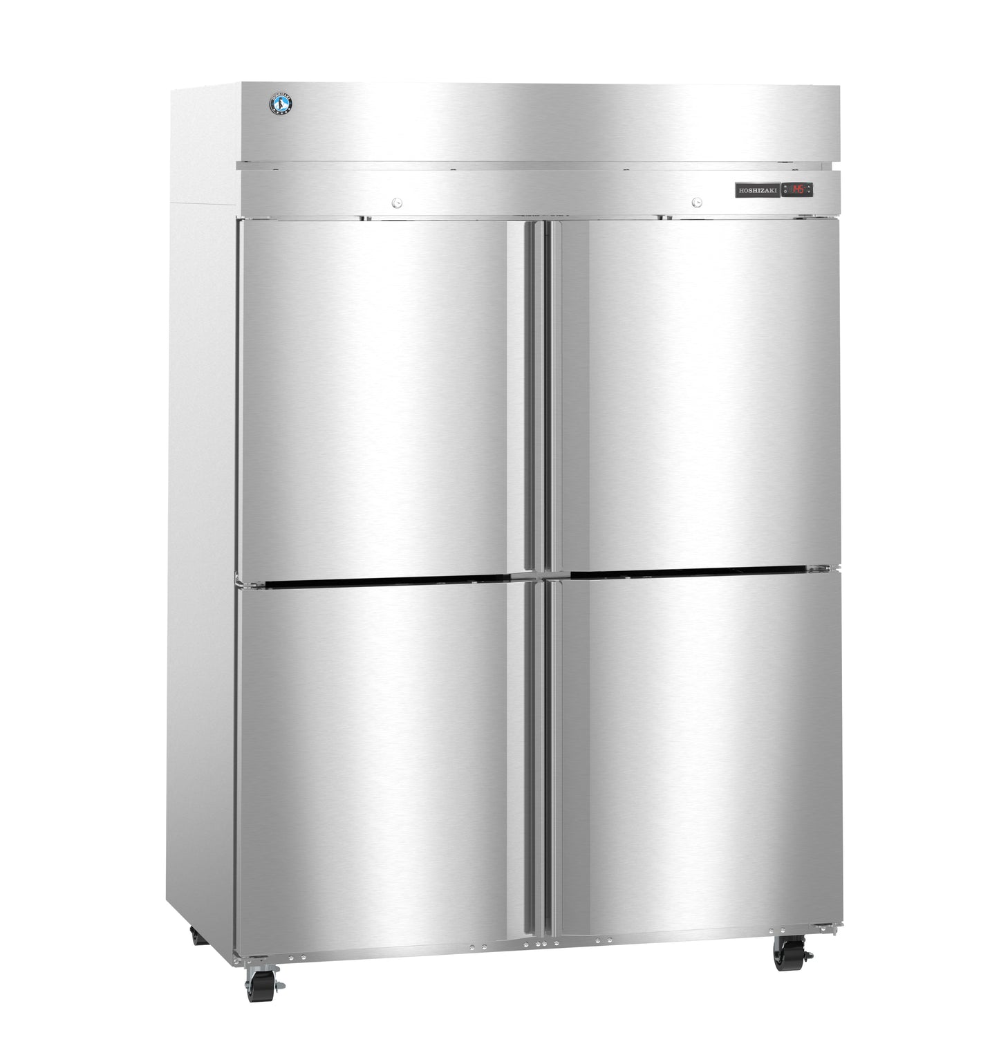 Hoshizaki HC2A-HS Two Section Half Stainless Steel Doors with Lock Upright Heated Cabinet