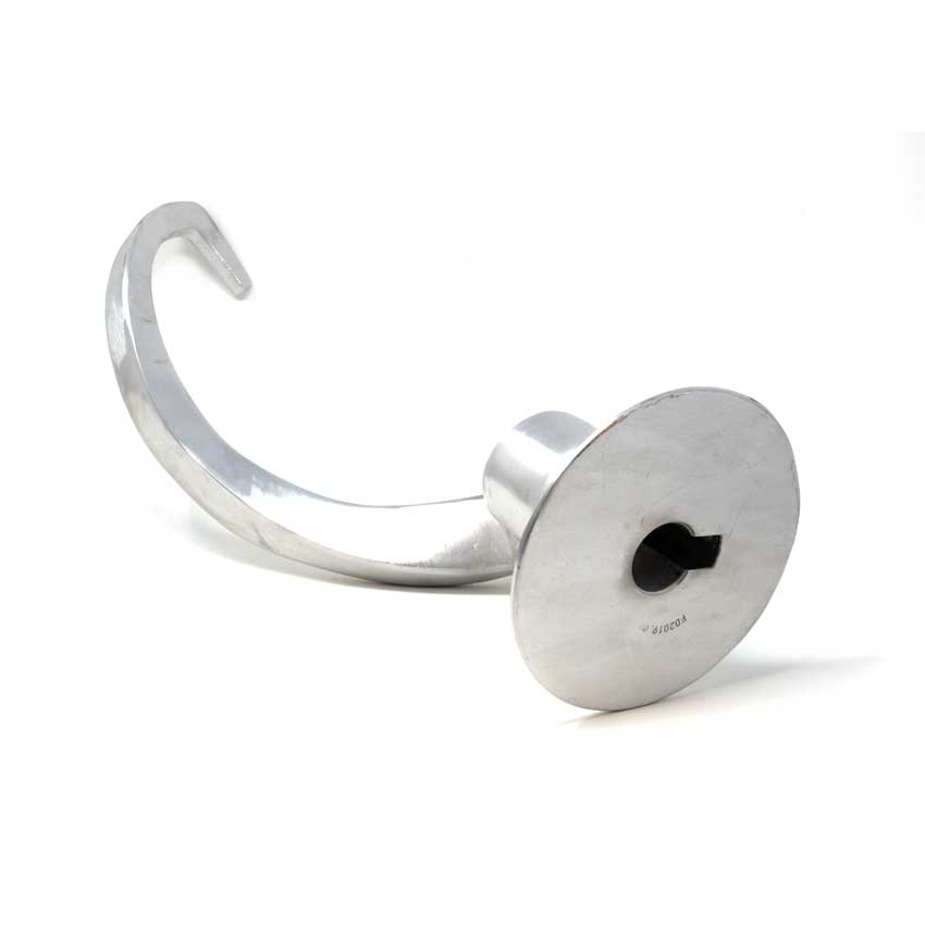 Omcan 17607 60 Qt Hobart Compatible Universal Dough Hook Attachment