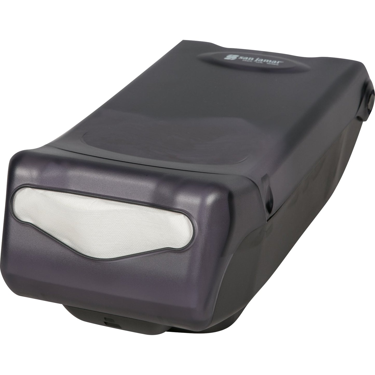 Carlisle H5000TBK 450 Napkin Black Countertop Venue Napkin Dispenser, Minifold Control Face