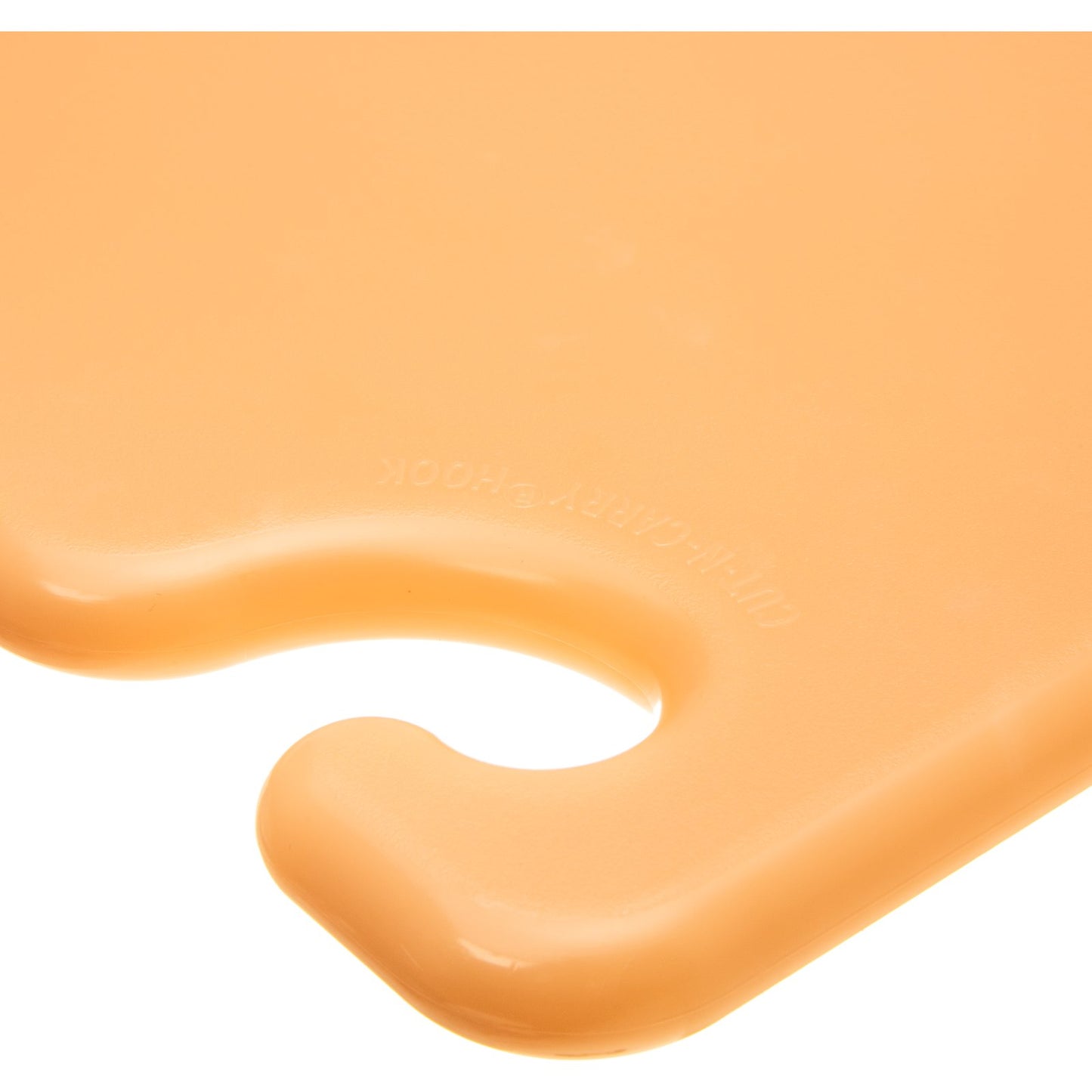 San Jamar CB121834BR 12" x 18" x 0.75" Brown Cut-N-Carry Cutting Board