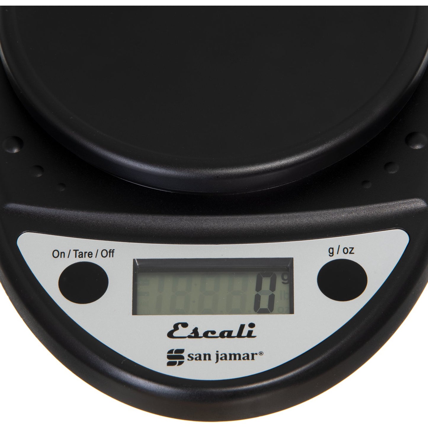 San Jamar SCDG11BK 11 lb/5 kg Black Digital Scale