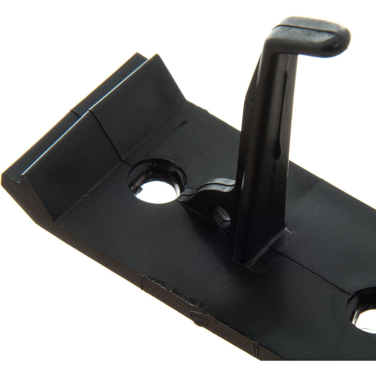 Carlisle 4073300 1-3/4" Black Roll 'N Grip Hook/4 Screws (2 per pack)