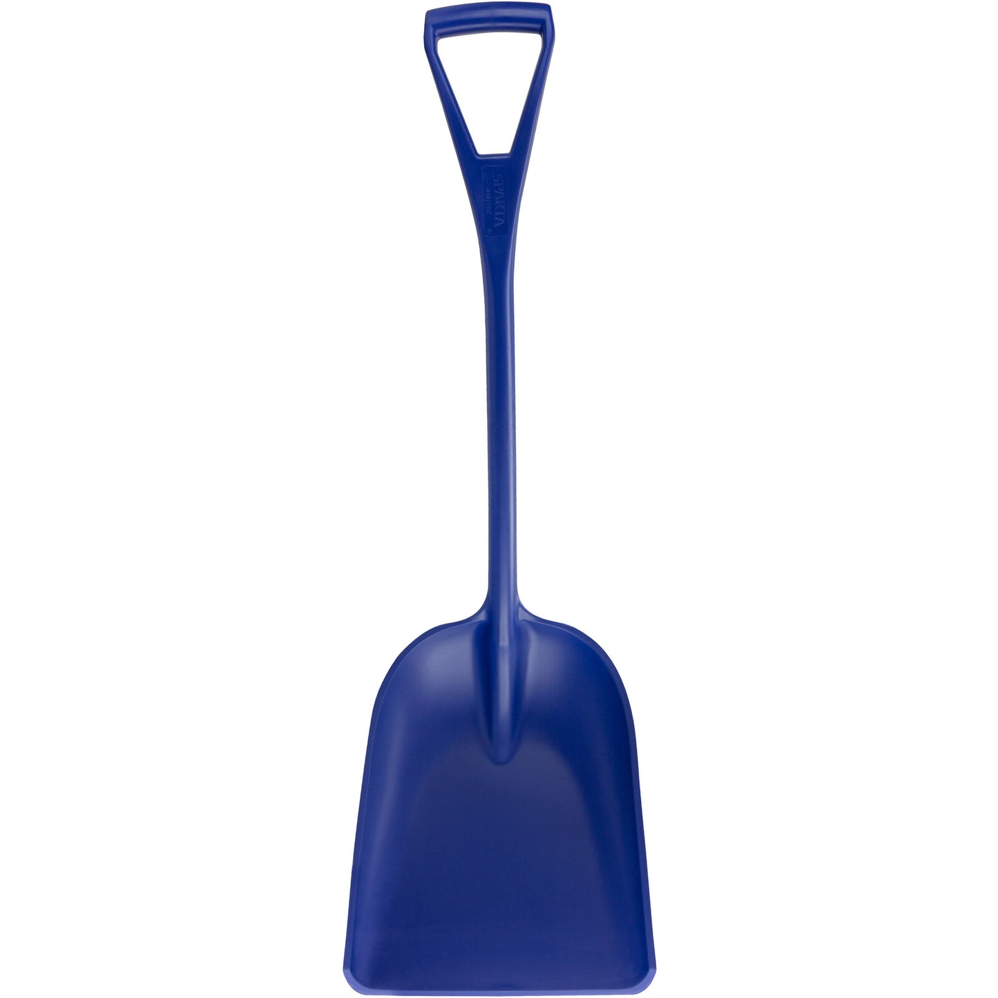 Carlisle 41077EC14 13.75" x 16.5" Blue Sparta Sanitary Shovel