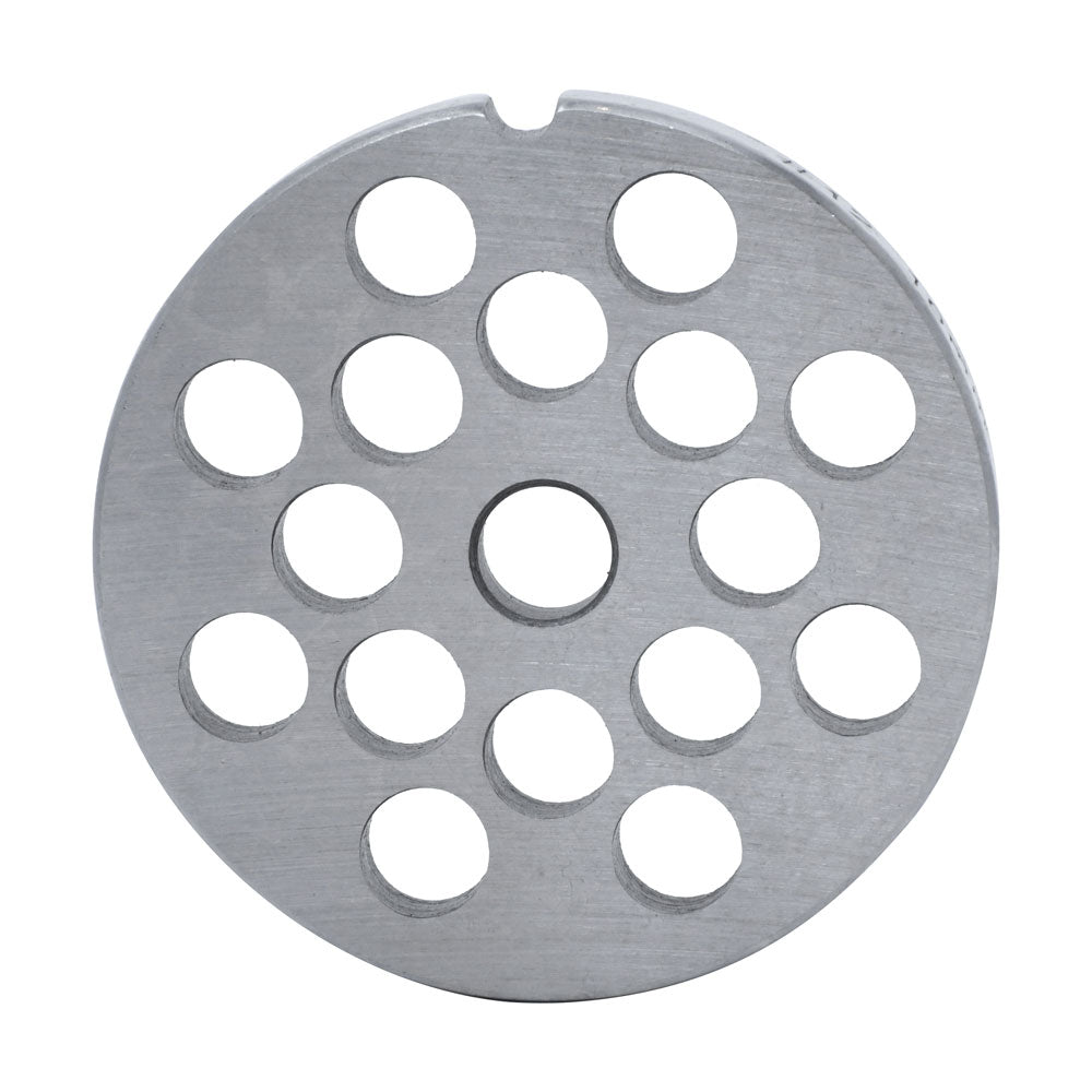 Omcan 11239 #12 One Notch/Round Carbon Steel Hubless Machine Plate, 10mm (3/8")