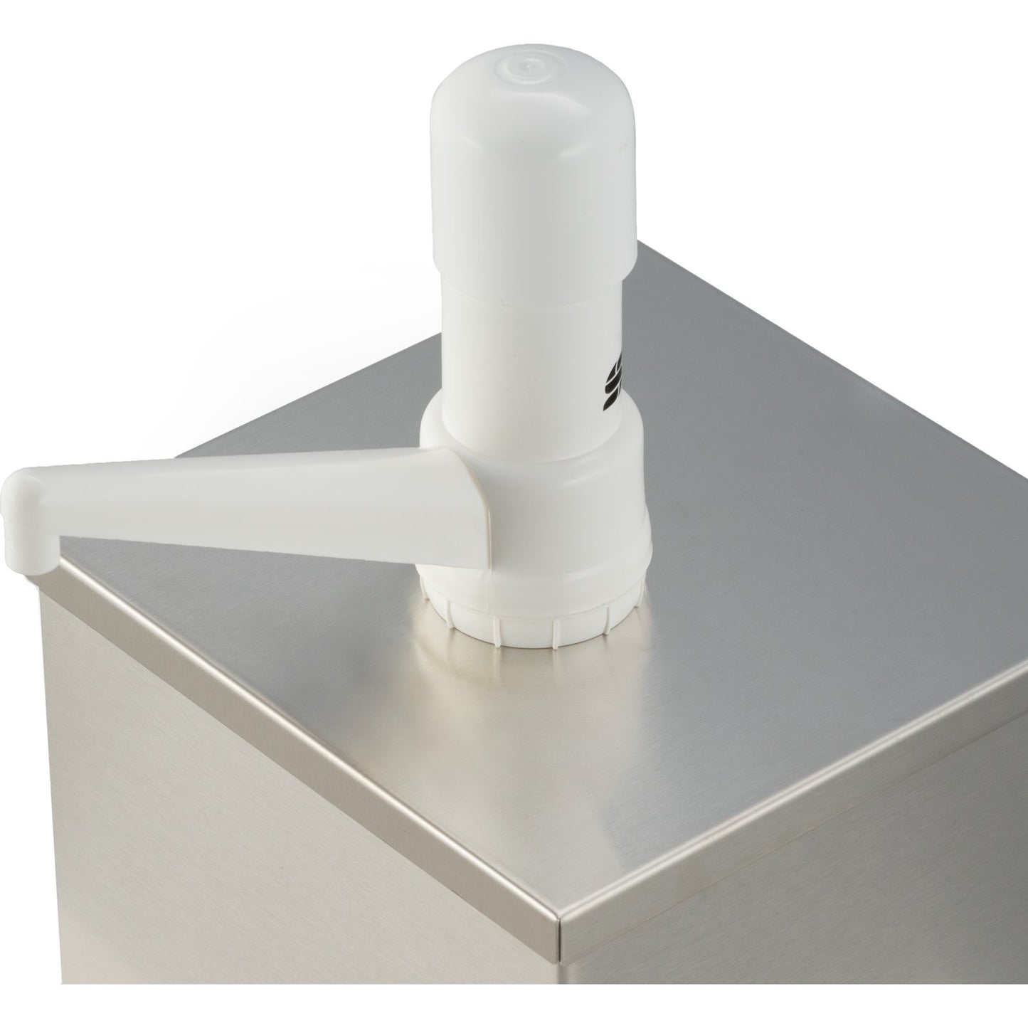 San Jamar P9800 Silver Stainless Steel EZ-Chill Condiment Pump Box