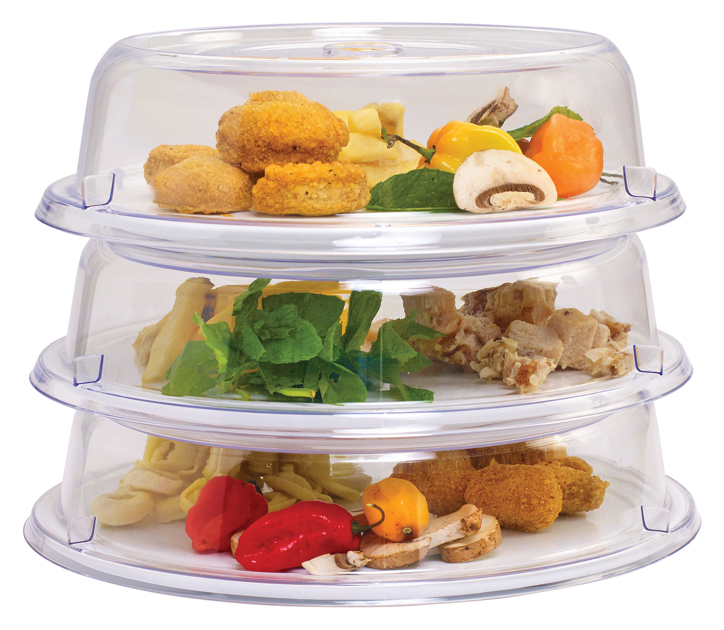 Winco PPCR-9 9" Clear Polycarbonate Plate Cover