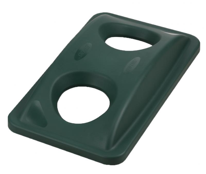 Omcan 43302 Green Polypropylene Lid for Bottles and Cans