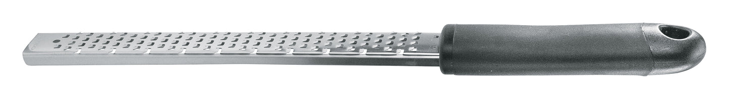 Winco GT-104 Stainless Steel Zester/Grater w/Soft Grip Handle