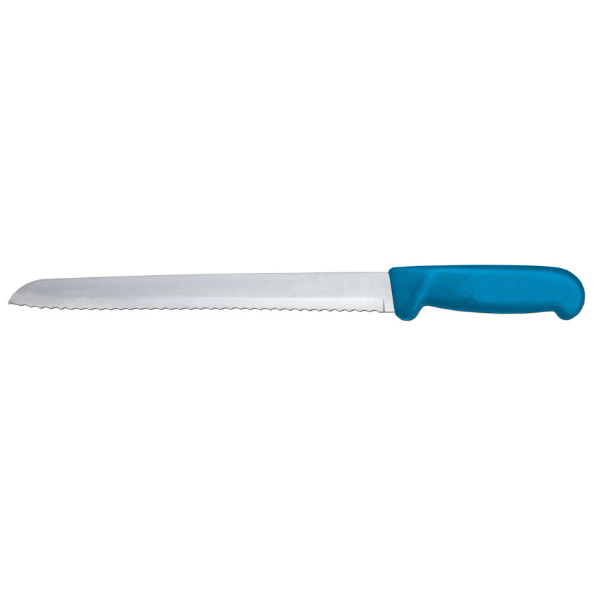 Omcan 12613 8-inch Blue Polypropylene Handle Slicer Narrow Blade Knife