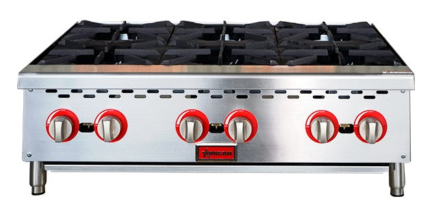 Omcan 47381 36" Six Burner Hot Plate