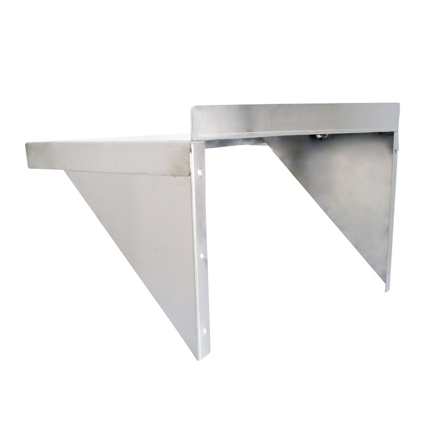 Omcan 24410 16" x 48" Stainless Steel Wall Shelf