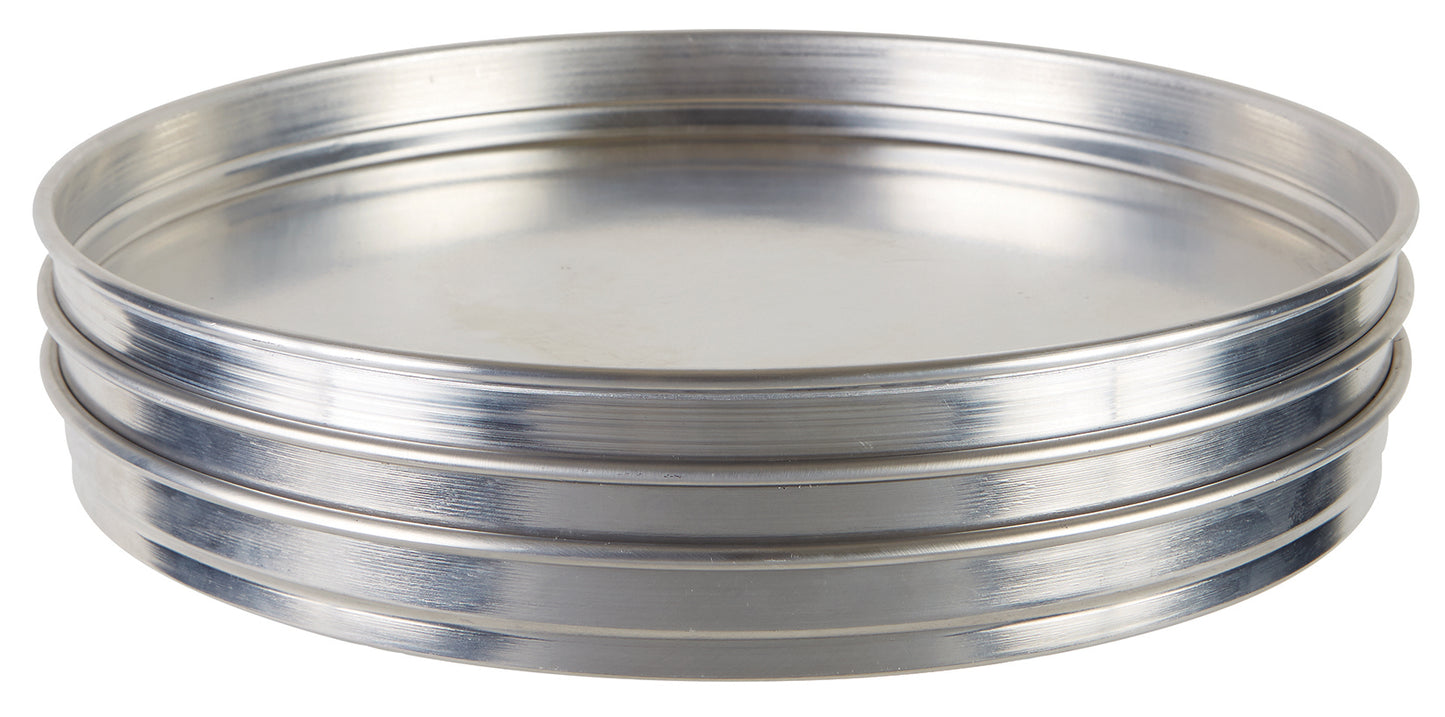 Winco APZK-1015 10"x1.5" Aluminum Pizza Pan