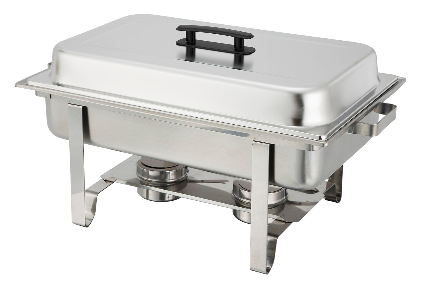 Winco C-3080B 8 Qt. Full-size Stainless Steel Newburg Chafer