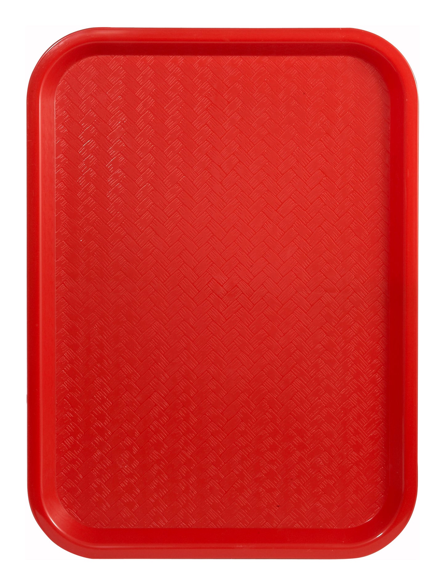 Winco FFT-1216R 12" x 16" Red Fast Food Tray