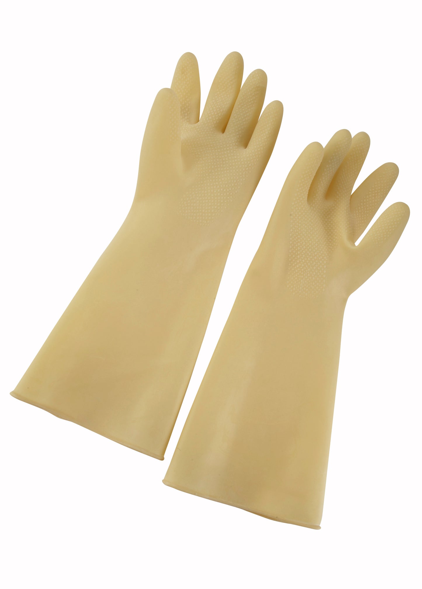 Winco NLG-816 8-1/2" x 16" Yellow Natural Latex Gloves