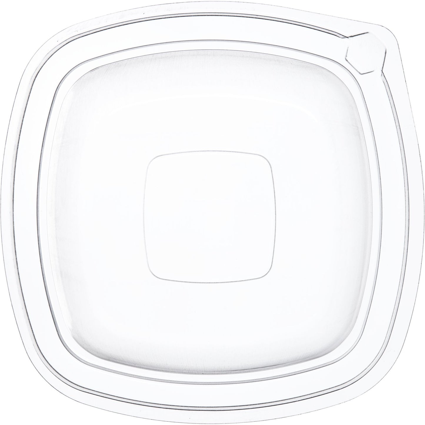 Proex DXL500PDCLR Clear Dome Lid for Square Side Dish (500/cs)