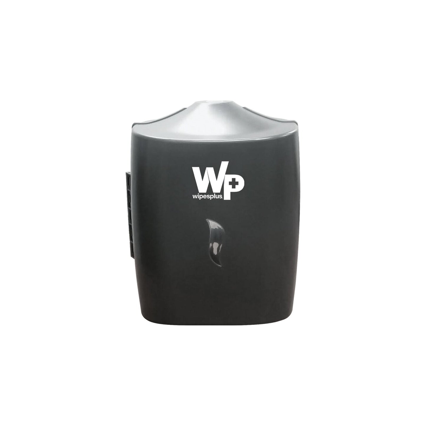 WipesPlus 38004 13.5" Gray Plastic Wall Mount Dispenser