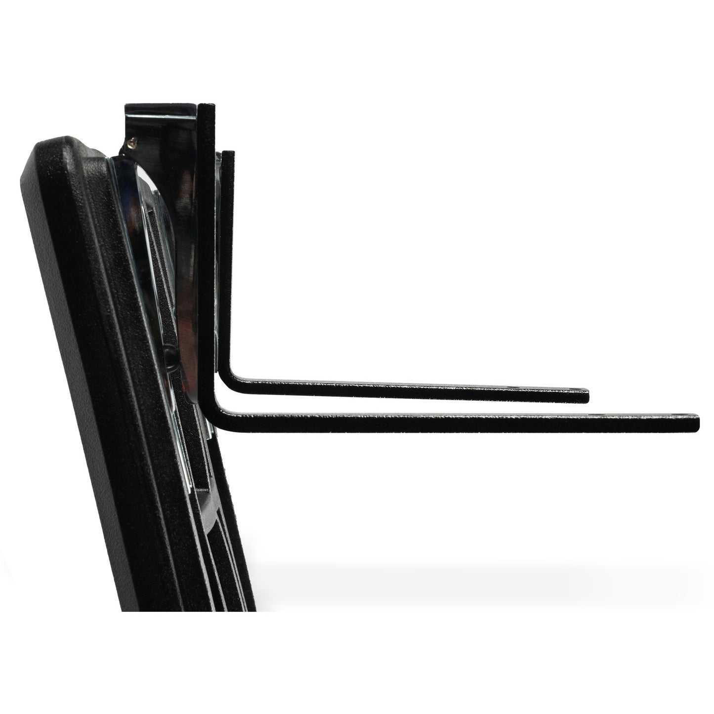Carlisle 662503 16" x 20.5" Black Six Star End Shelf