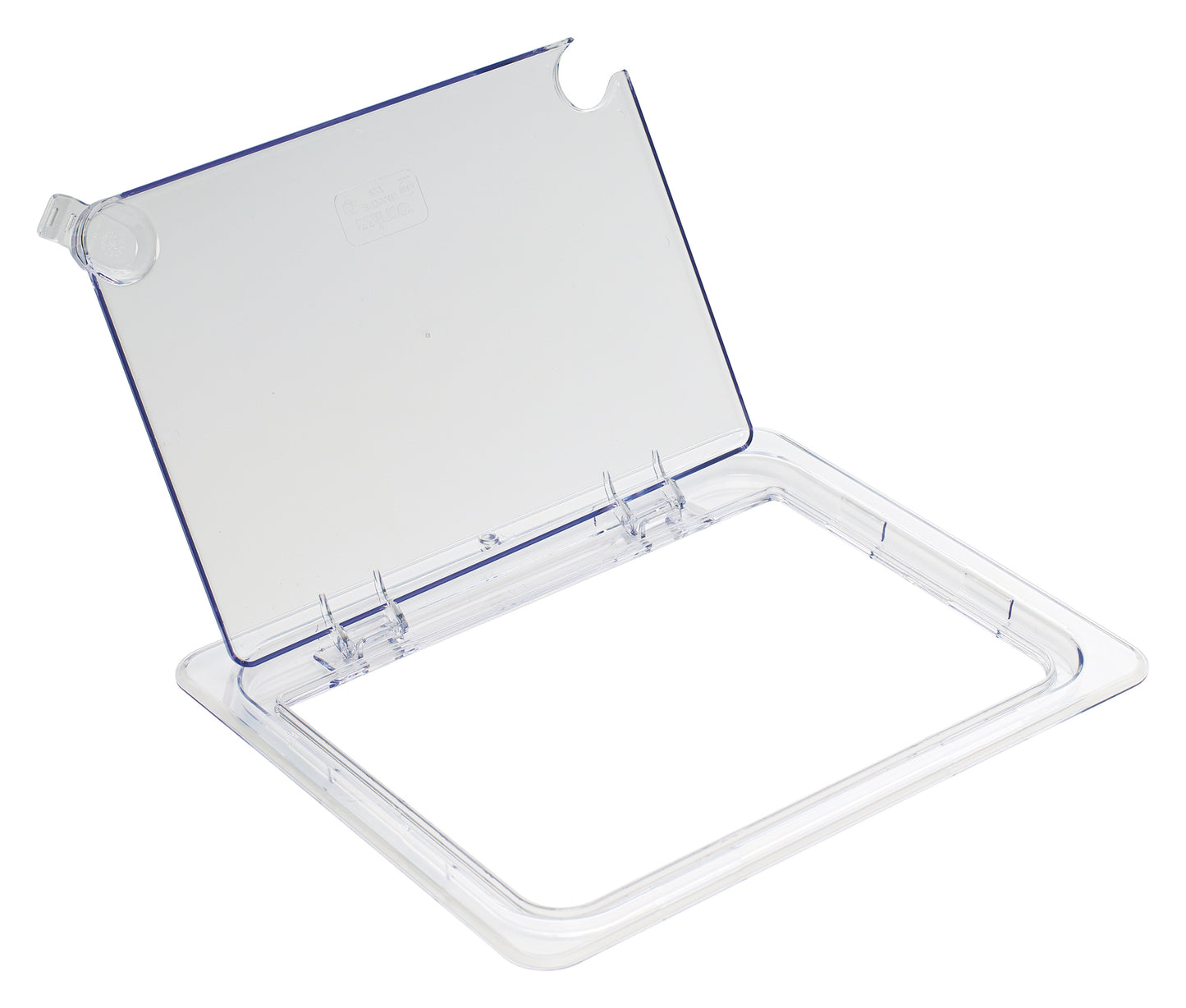 Winco SP7200H 1/2 Size Clear Hinged Lid Cover for SP7202/7204/7206/7208