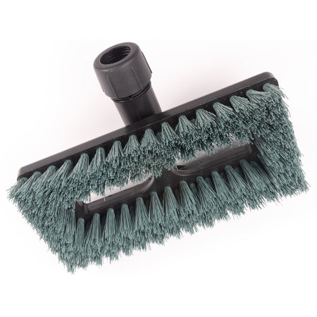 Carlisle 36530014 8" Blue Dupont Tynex Swivel Scrub Heavy-Duty General Use w/ Nylon Filament