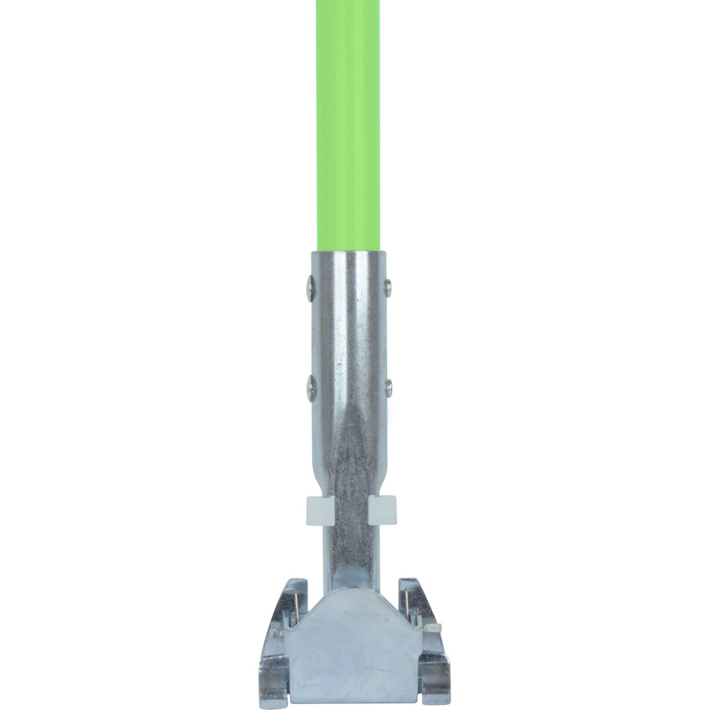 Carlisle 362113EC75 60" Lime Fiberglass Dust Mop Handle with Clip-On Connector