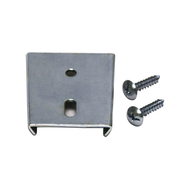 San Jamar C754APL Silver Wall Bracket Female with Combo Head Screw
