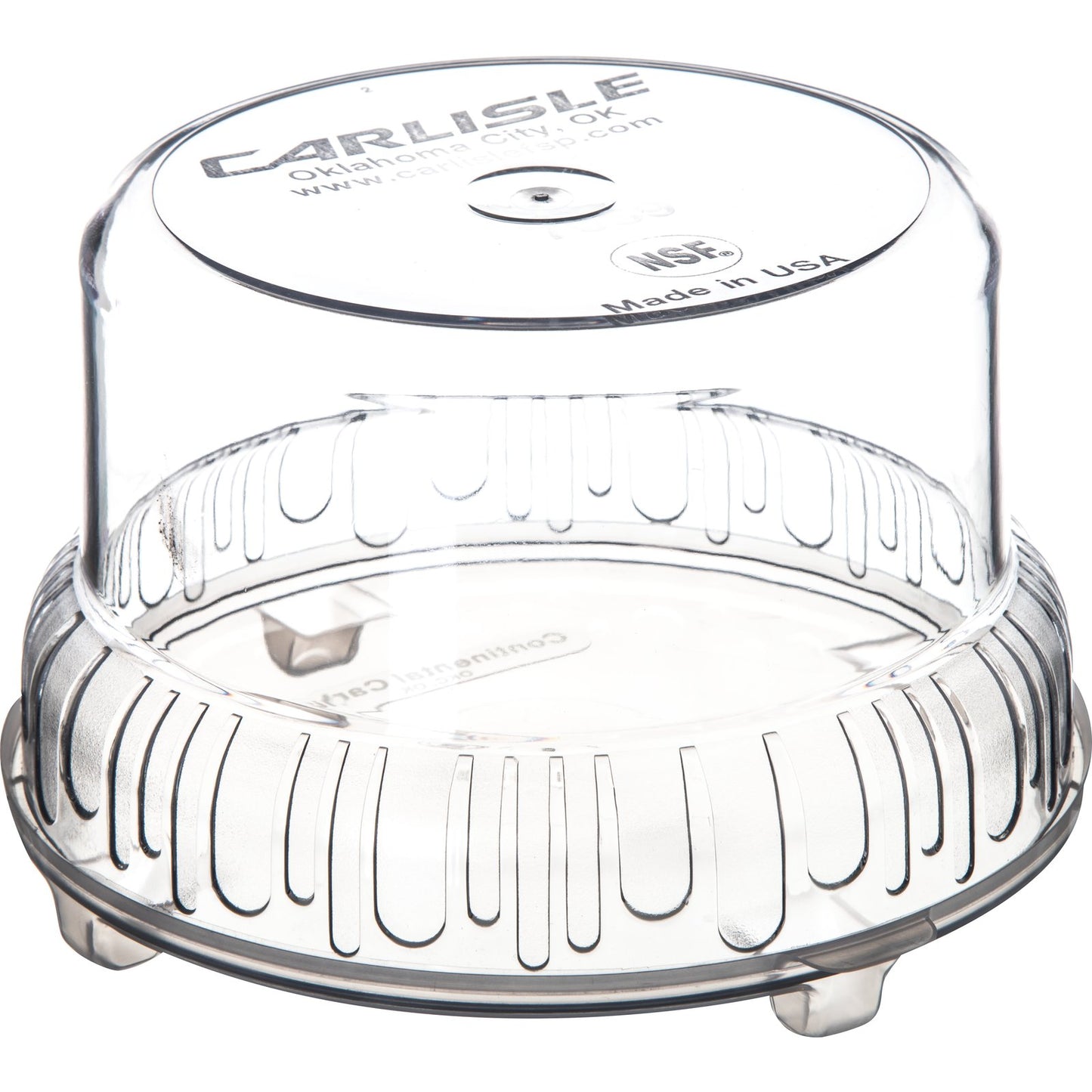 Carlisle 703907 Clear Gourmet Crocks with Lid