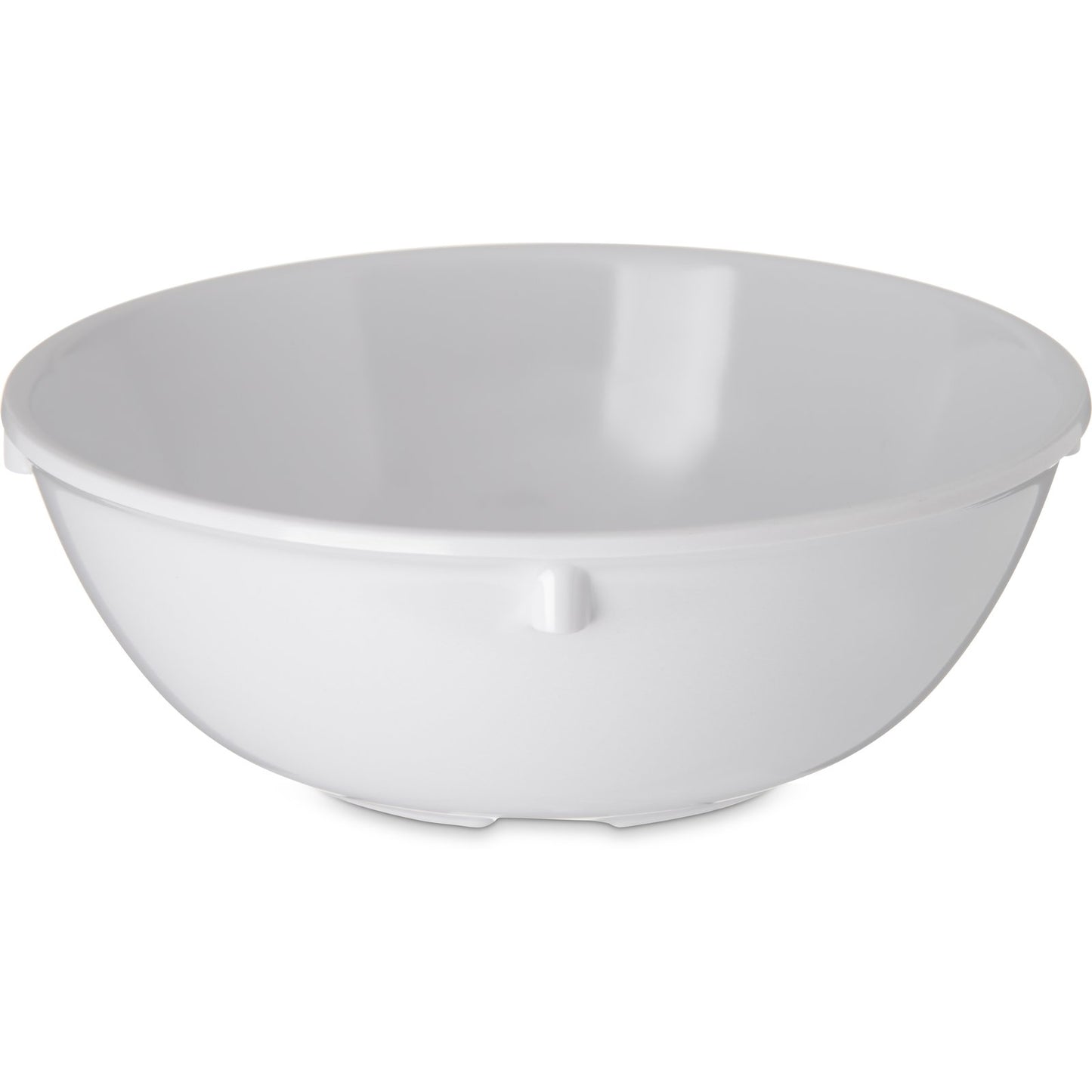 Carlisle 4352802 10 oz White Dallas Ware Melamine Nappie Bowl
