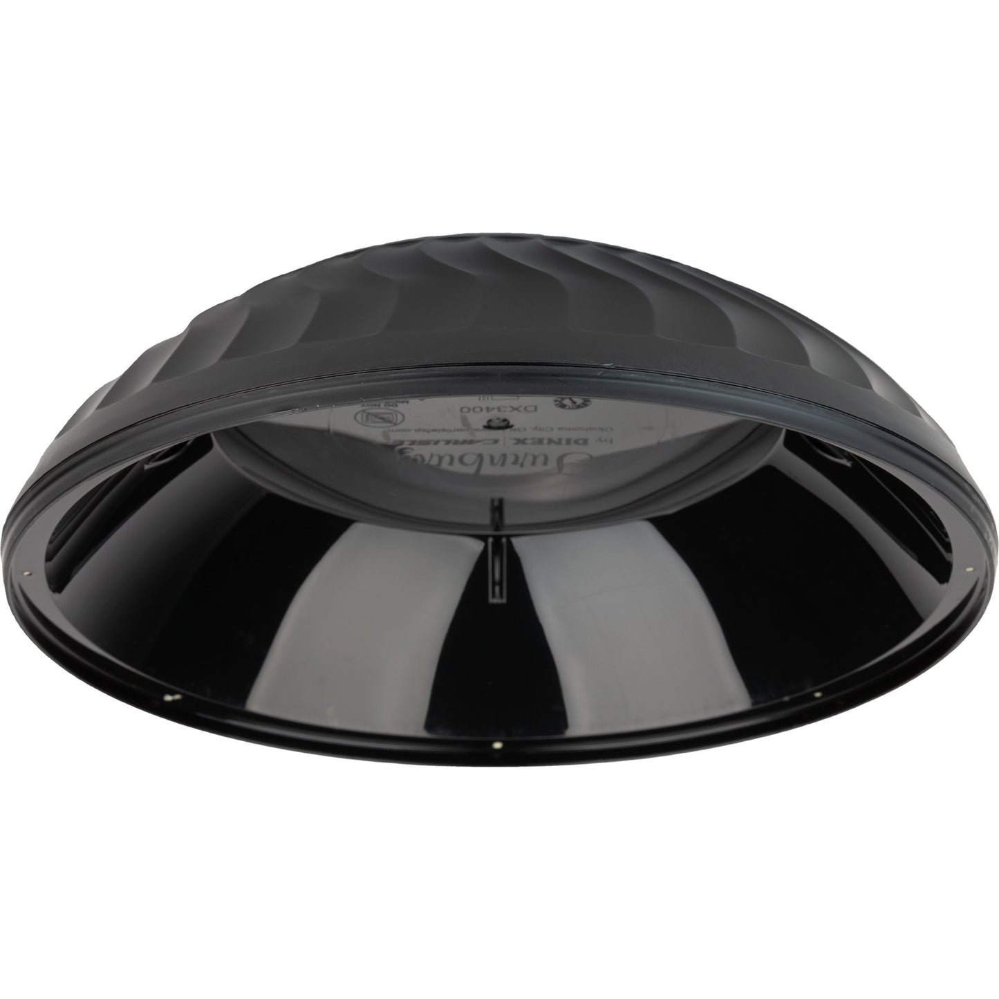 Carlisle DX340003 10"Dia Onyx Polypropylene Turnbury Insulated Dome