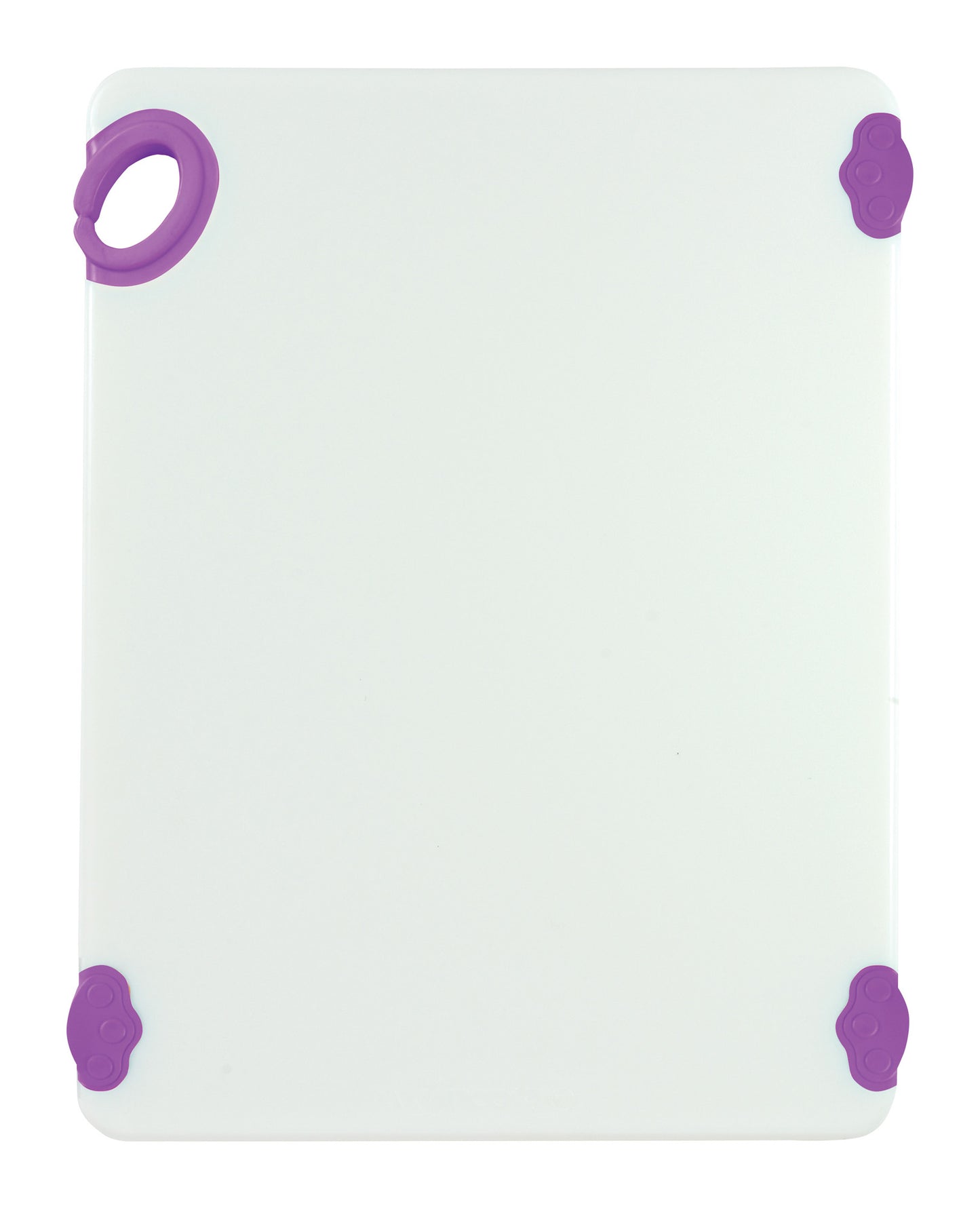 Winco CBN-1520PP 15"x20"x1/2" Purple Cutting Board with Hook