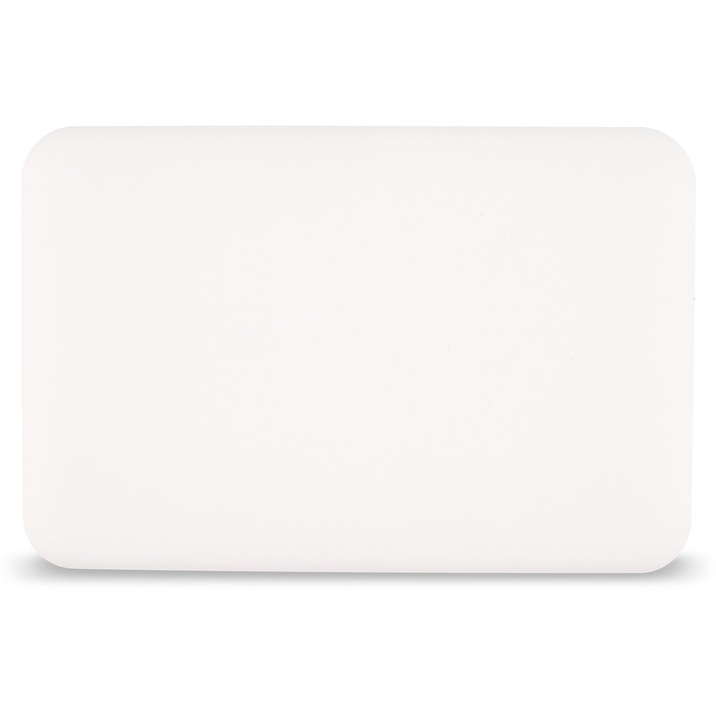 San Jamar CB6912WH 6" x 9" x 0.5" White Kolor Cut Cutting Board
