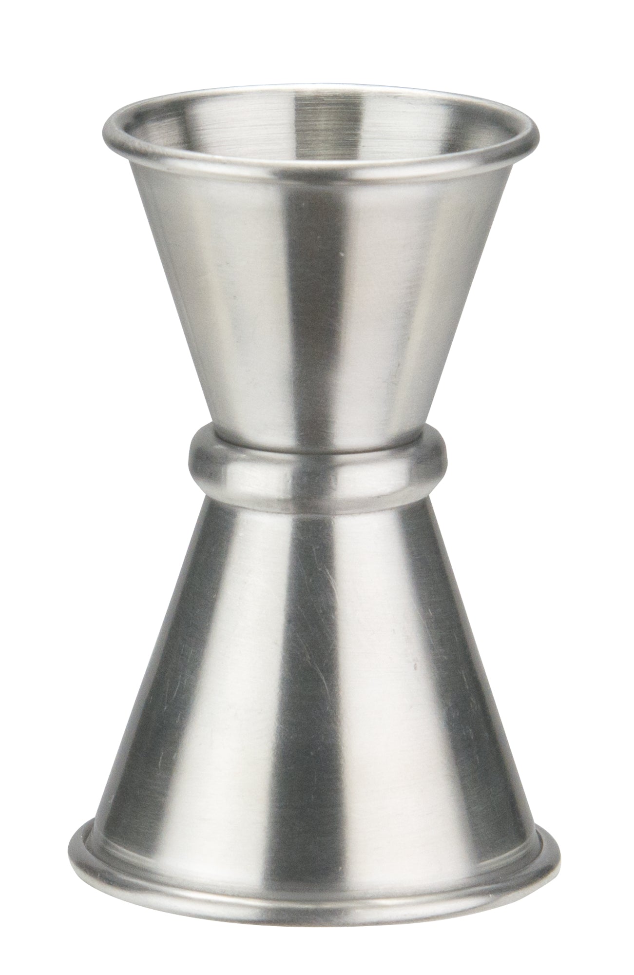 Winco J-6 1/2 oz. x 3/4 oz. Stainless Steel Japanese-style Jigger